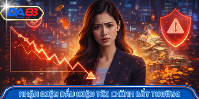 Điều Khoản Và Điều Kiện Da88 - Quy Định Sử Dụng Mới Nhất 3 Nhận diện dấu hiệu tài chính bất thường