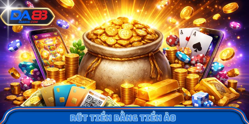 Rút tiền bằng tiền ảo - Lựa chọn tối ưu cho các cược thủ 