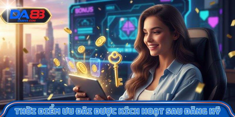 Thời điểm ưu đãi được kích hoạt sau đăng ký